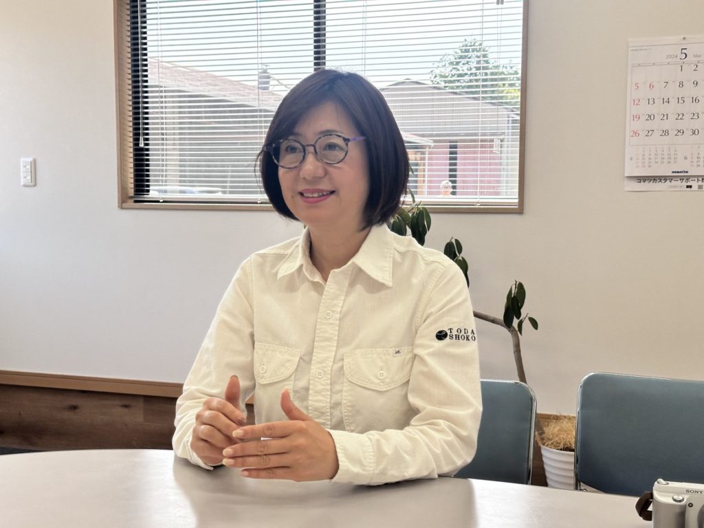 有限会社戸田商行 戸田実知子社長