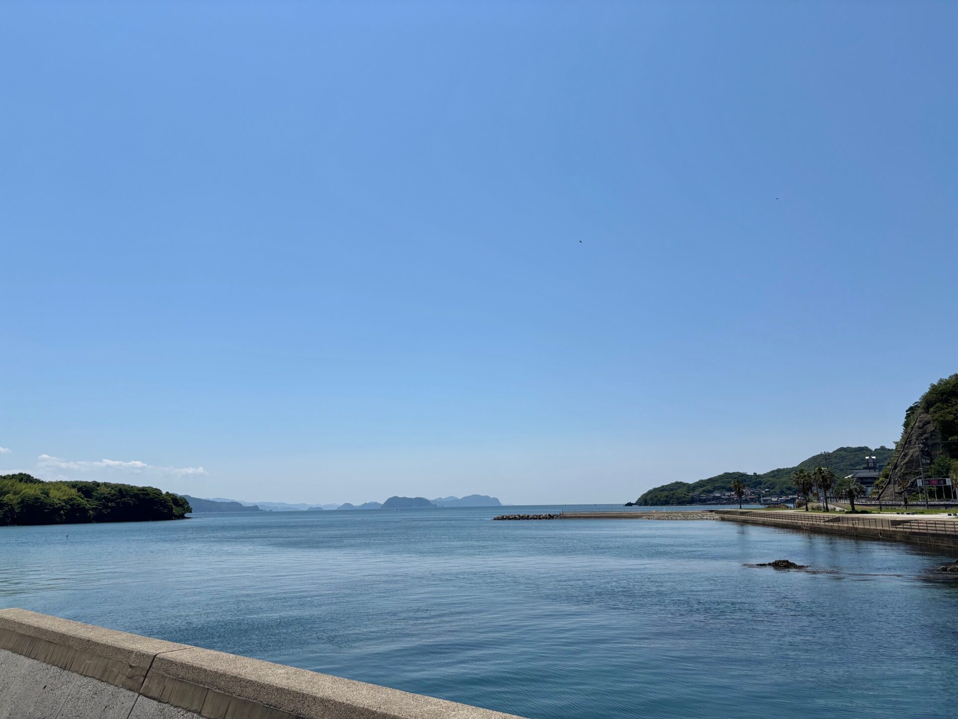 穏やかな日本海