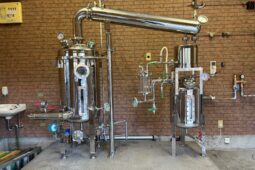 クラフトジン蒸留所へ蒸留機搬入